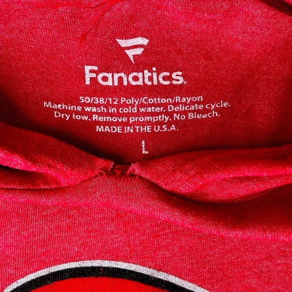 Fanatics Large Tom Brady 12 Superbowl 54 hoodie short sleeve tee Buccaneers - Picture 4 of 7